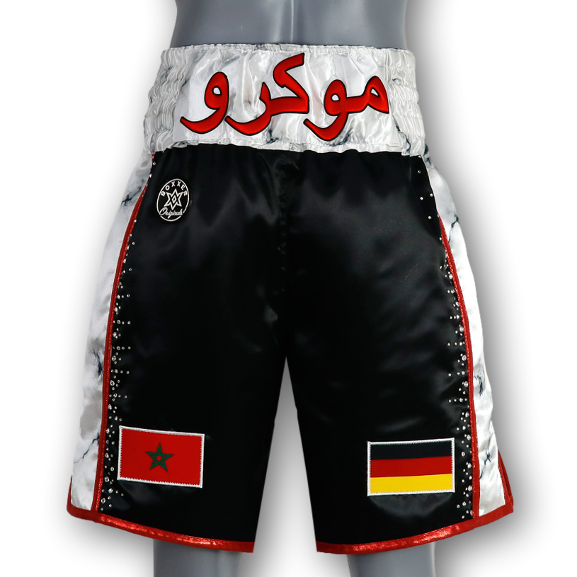 Side Stripe BX  Achraf Custom Boxing Shorts & Trunks