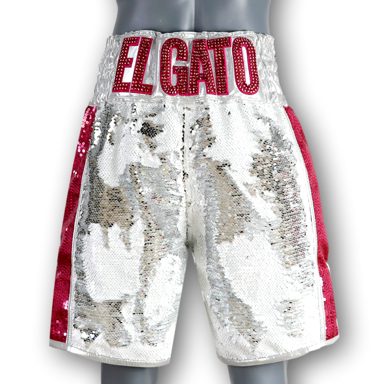 Side Stripe BX  Dalila Custom Boxing Shorts & Trunks