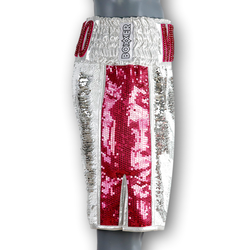 Side Stripe BX  Dalila Custom Boxing Shorts & Trunks