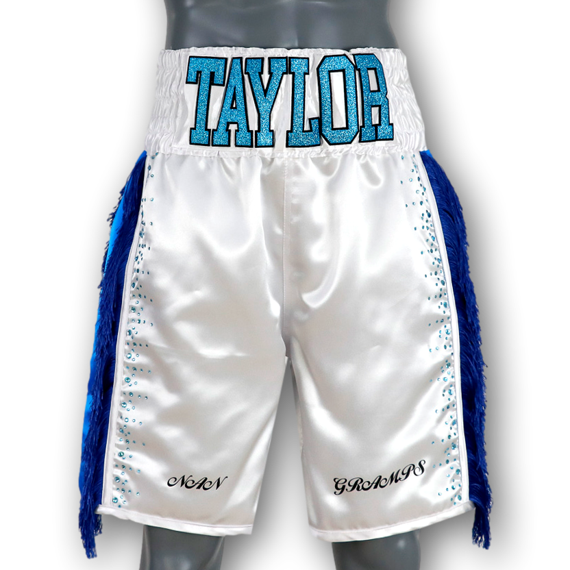 Side Stripe BX  Madeline Custom Boxing Shorts & Trunks