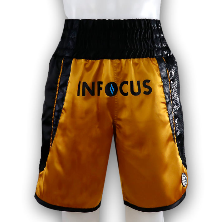 USYK TRIBUTE BX Lewis Custom Boxing Shorts & Trunks