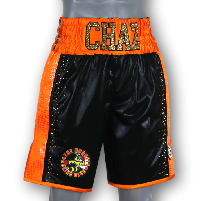 Side Stripe BX Old Phillip Custom Boxing Shorts & Trunks