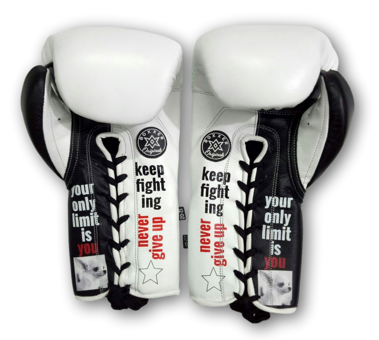 Gloves Laced / Flat Denise Boxing Gloves