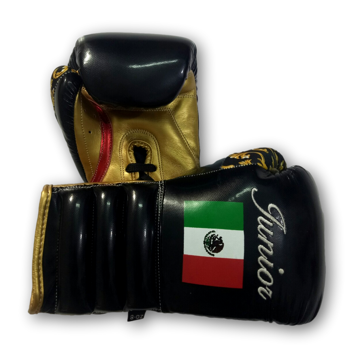 Gloves Laced / Ridged Old Clinton Boxing Gloves