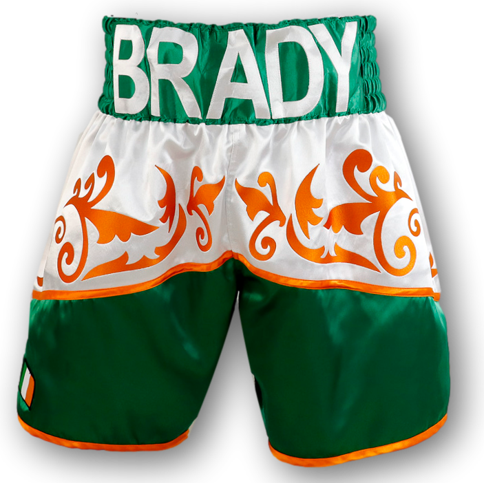 Wild West Bx old Conor Custom Boxing Shorts & Trunks