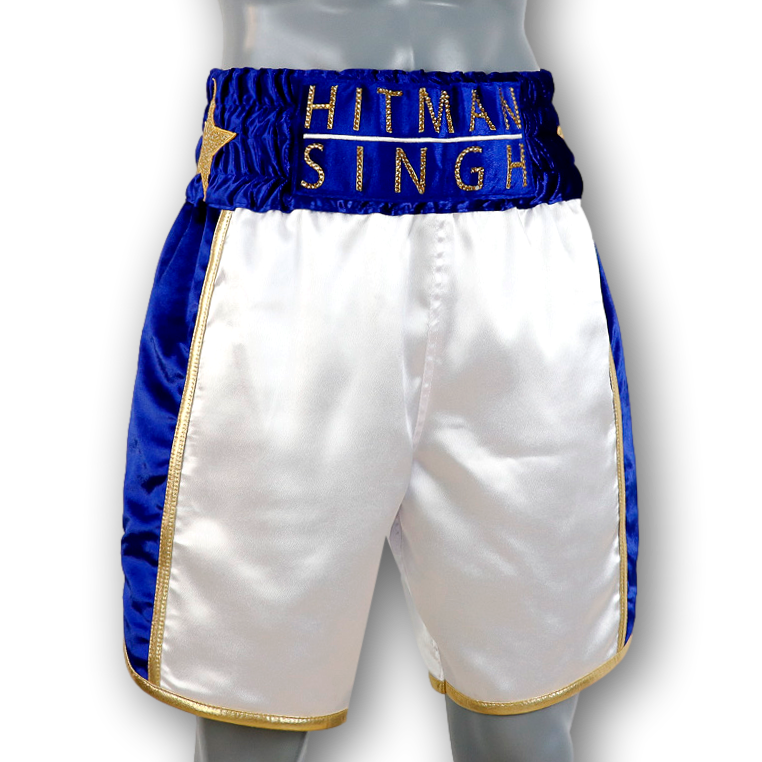Side Stripe BX Old Fao Custom Boxing Shorts & Trunks