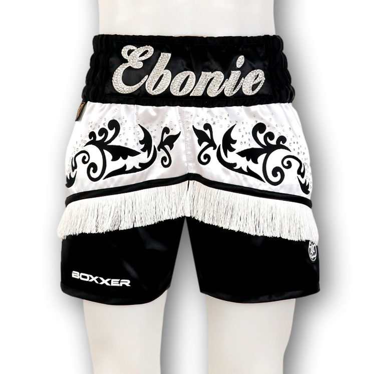 Wild West Bx Ebonie Custom Boxing Shorts & Trunks