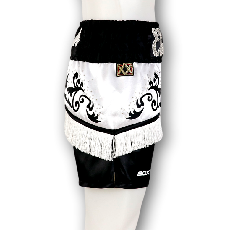 Wild West Bx Ebonie Custom Boxing Shorts & Trunks