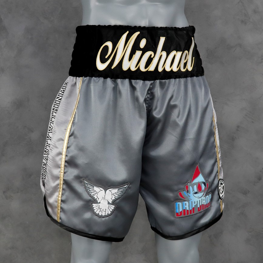 Side Stripe BX Old Michael Custom Boxing Shorts & Trunks
