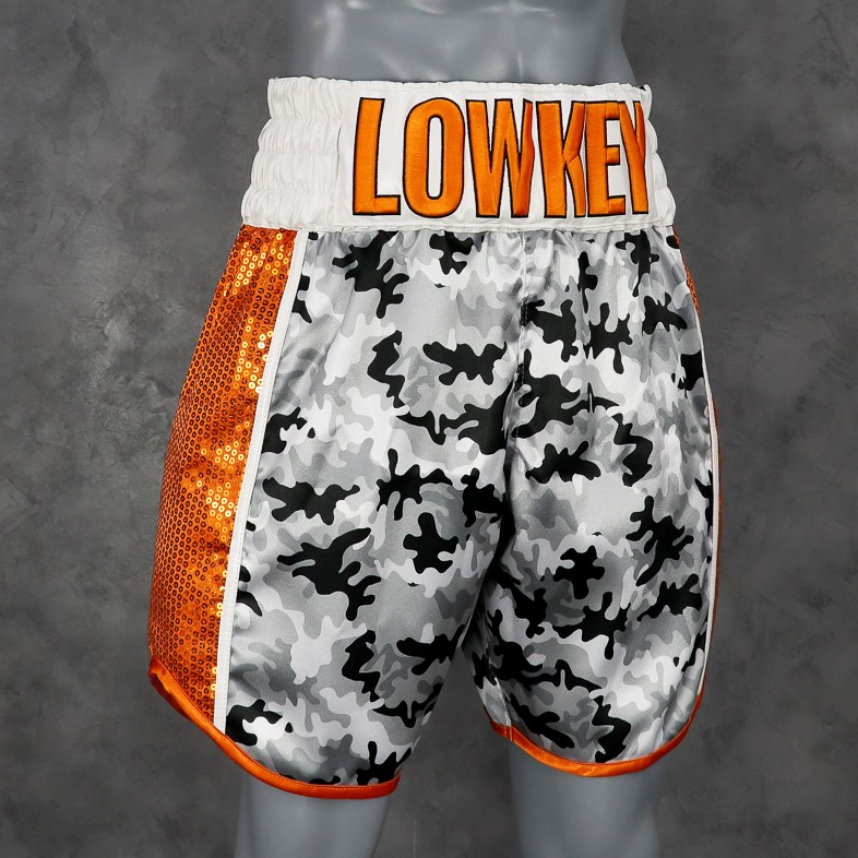 Side Stripe BX Old Aja Custom Boxing Shorts & Trunks