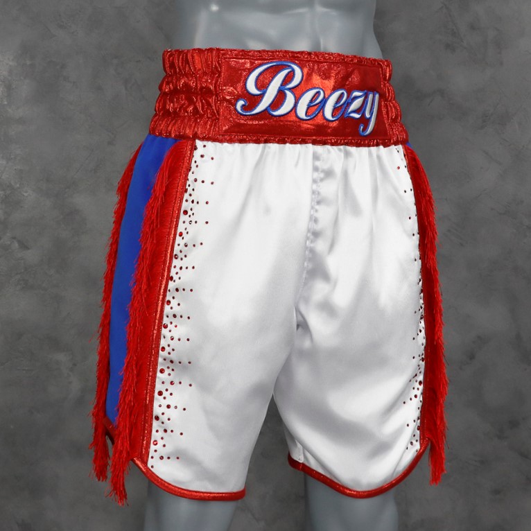 Side Stripe BX  Justin Custom Boxing Shorts & Trunks