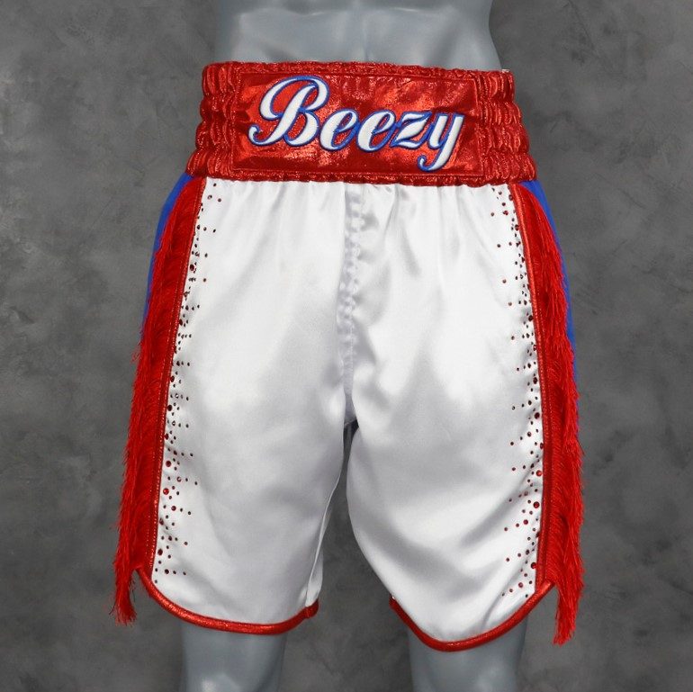 Side Stripe BX  Justin Custom Boxing Shorts & Trunks