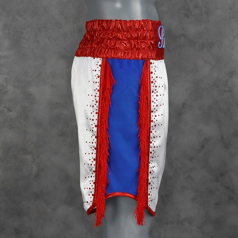 Side Stripe BX  Justin Custom Boxing Shorts & Trunks