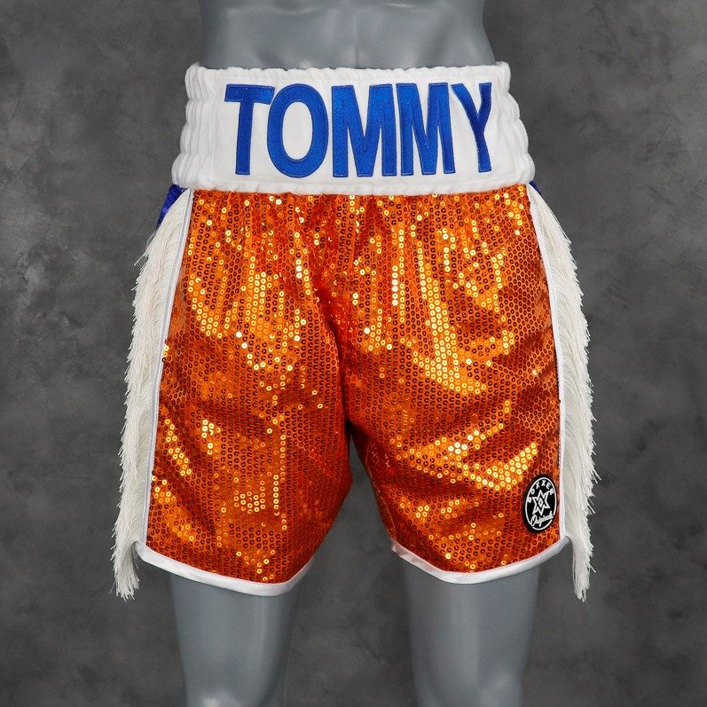 Side Stripe BX  Tommy Custom Boxing Shorts & Trunks