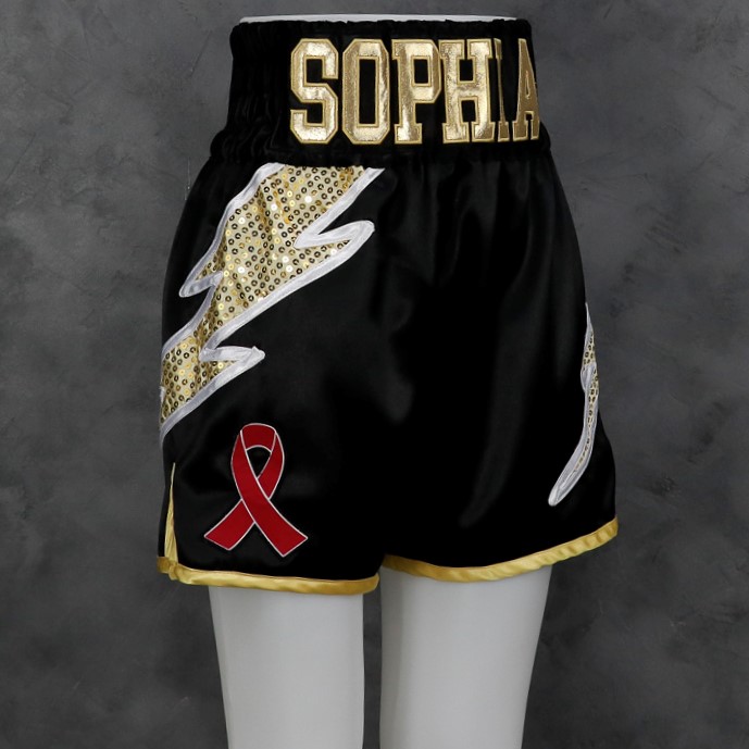 Lightning BX Old sophia Custom Boxing Shorts & Trunks