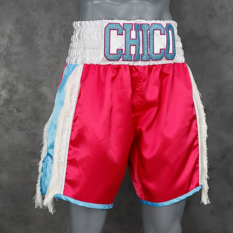 Side Stripe BX Old Quincy Custom Boxing Shorts & Trunks