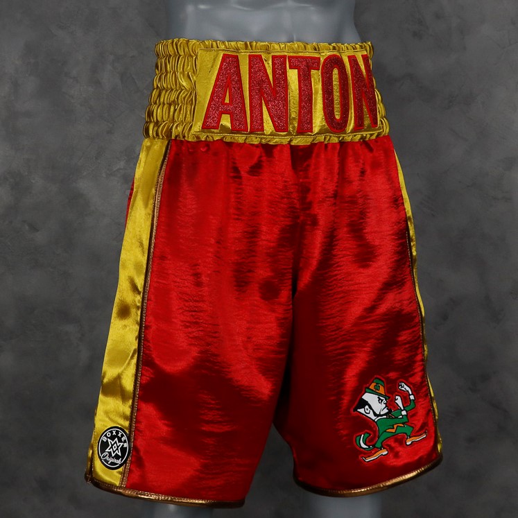 Side Stripe BX Old LIGA Custom Boxing Shorts & Trunks