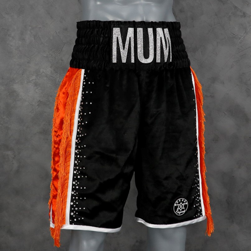 Side Stripe BX Old Dan Custom Boxing Shorts & Trunks