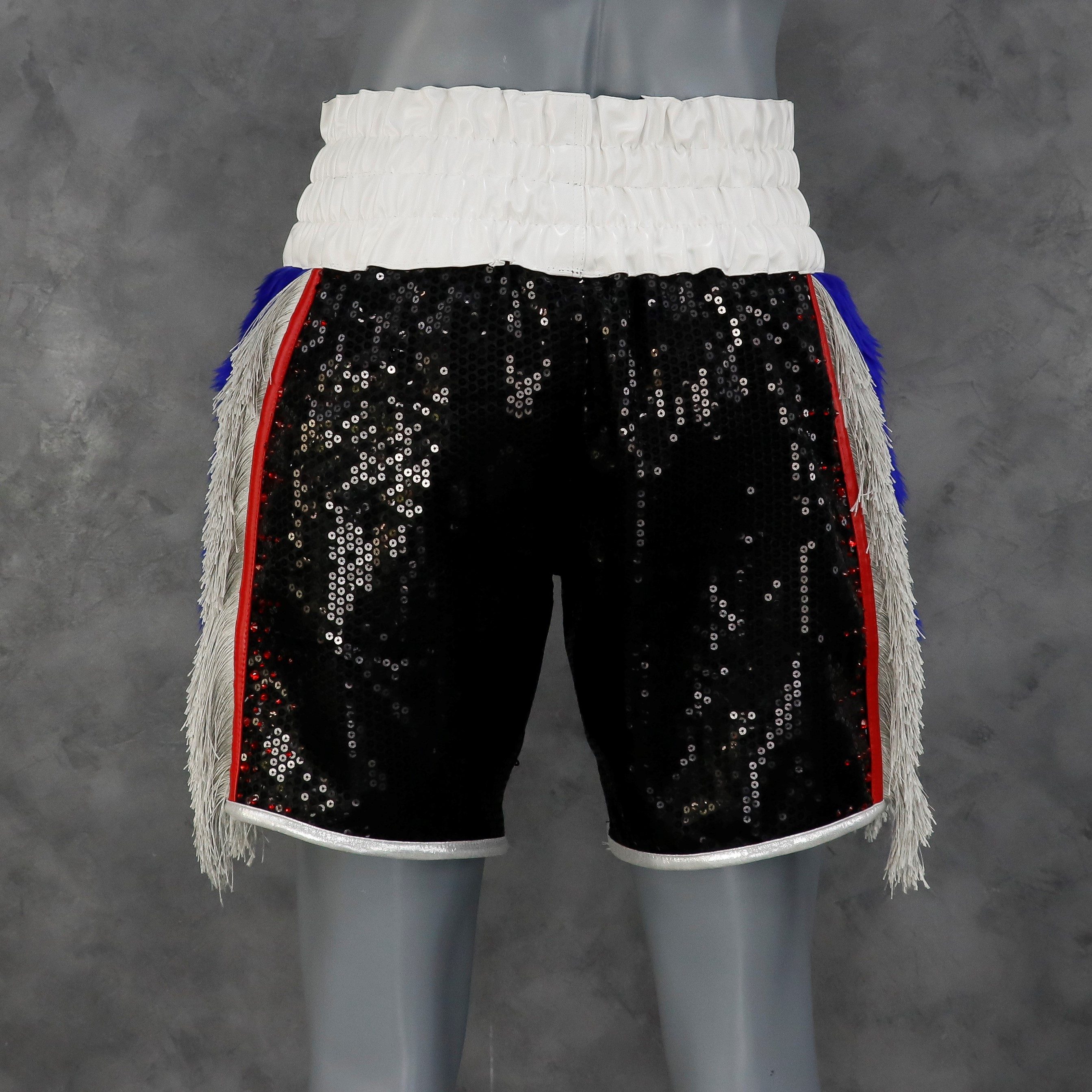 Side Stripe BX  Nadia Custom Boxing Shorts & Trunks
