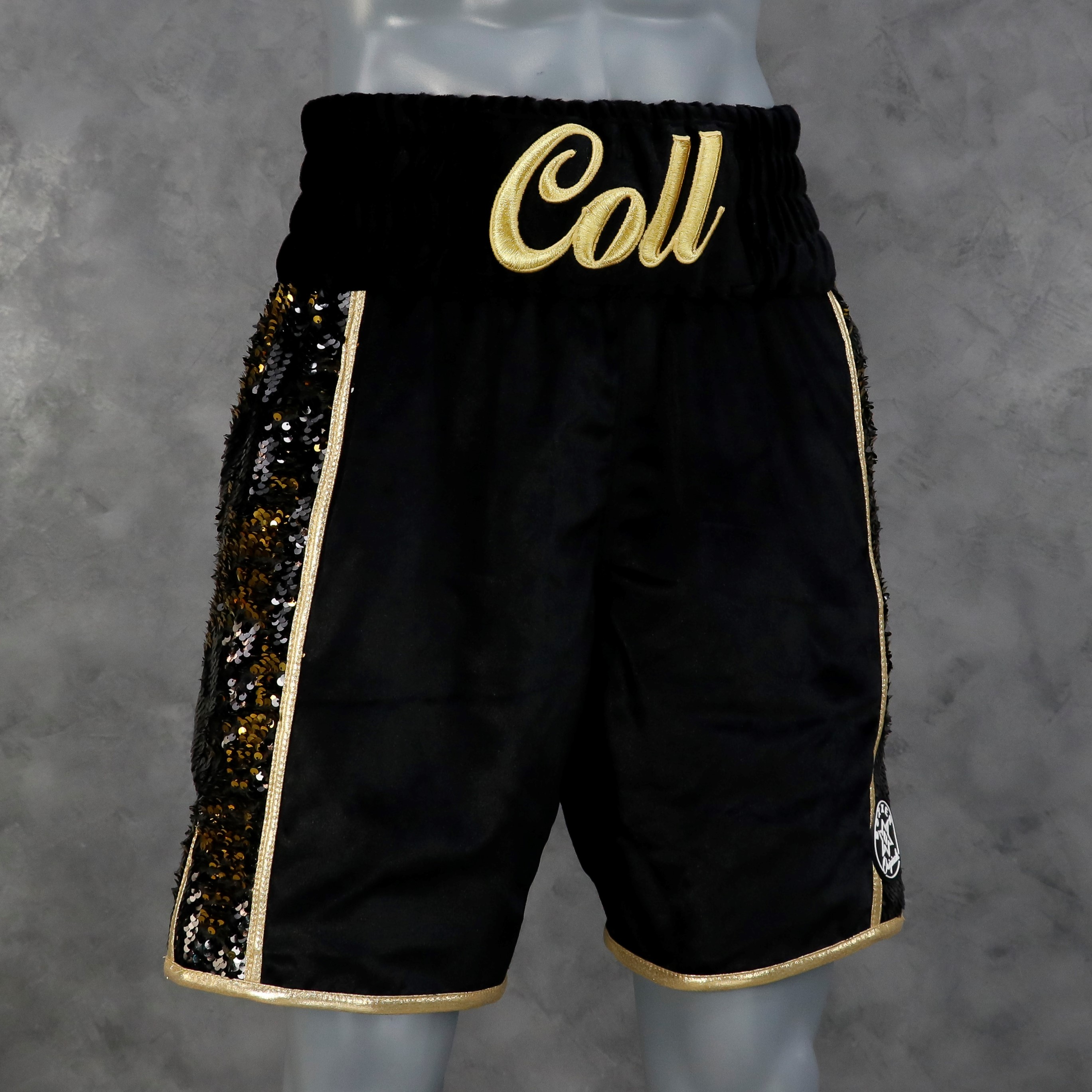 Side Stripe BX Old Alisdair Custom Boxing Shorts & Trunks
