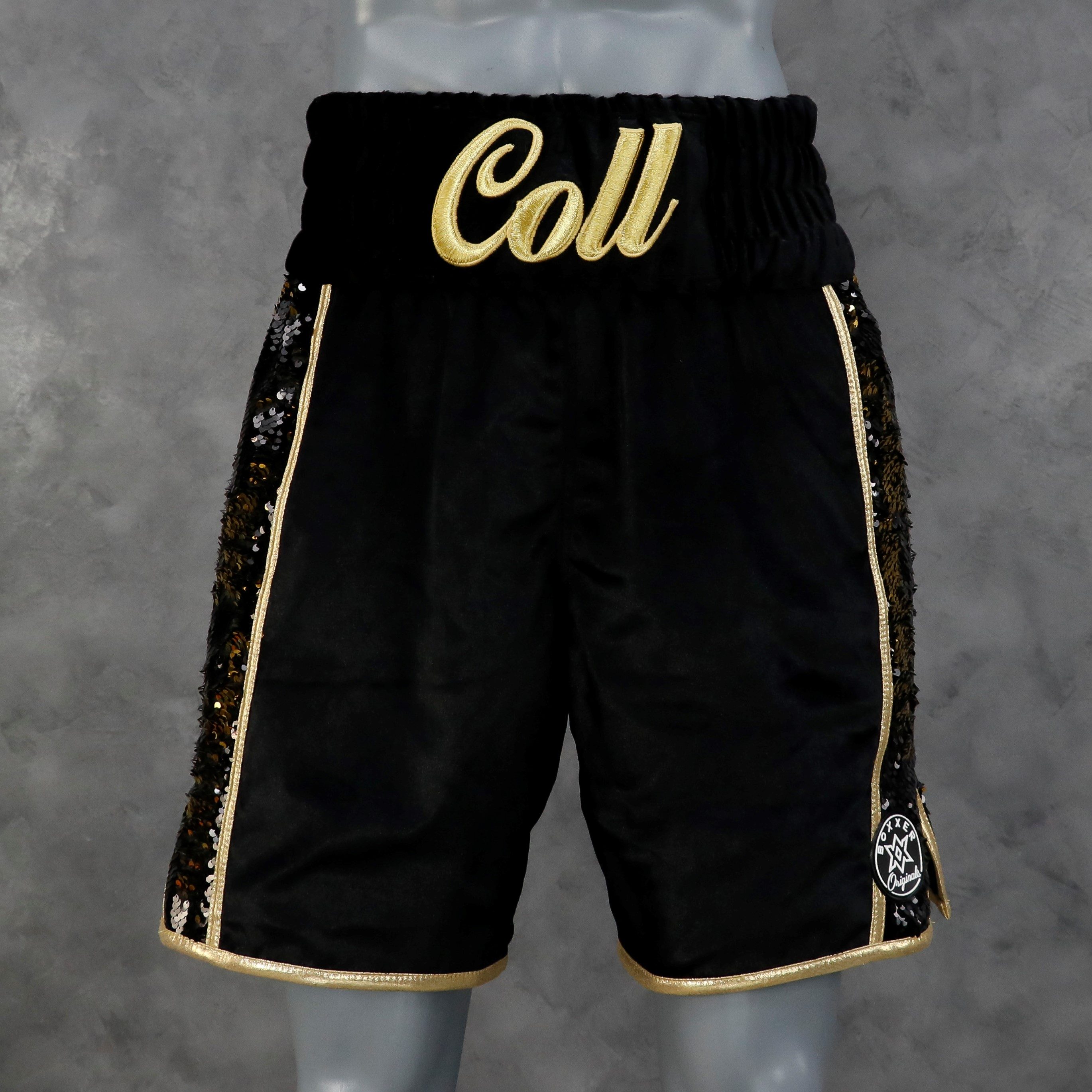 Side Stripe BX  Alisdair Custom Boxing Shorts & Trunks