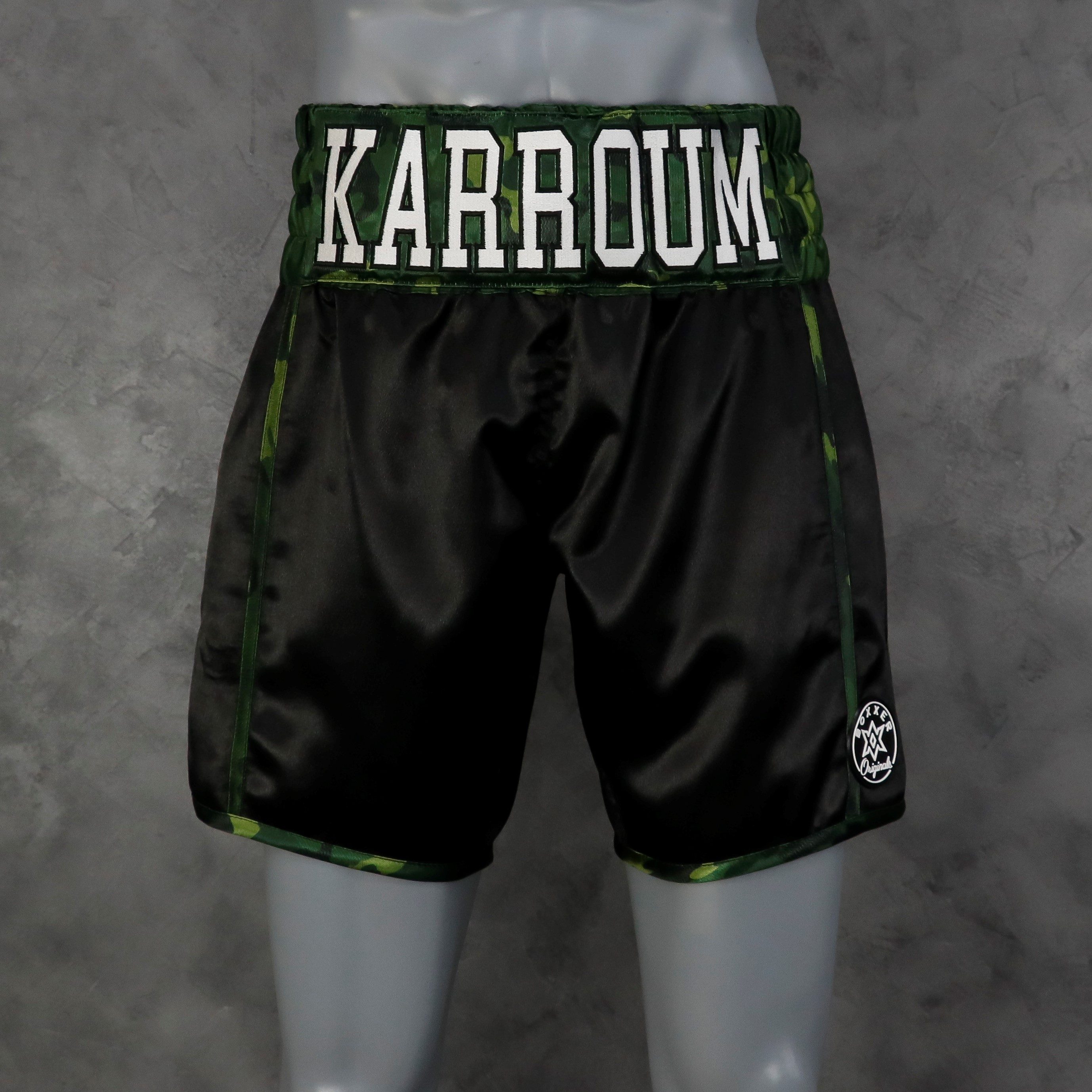 Side Stripe BX  Abdelelah Custom Boxing Shorts & Trunks
