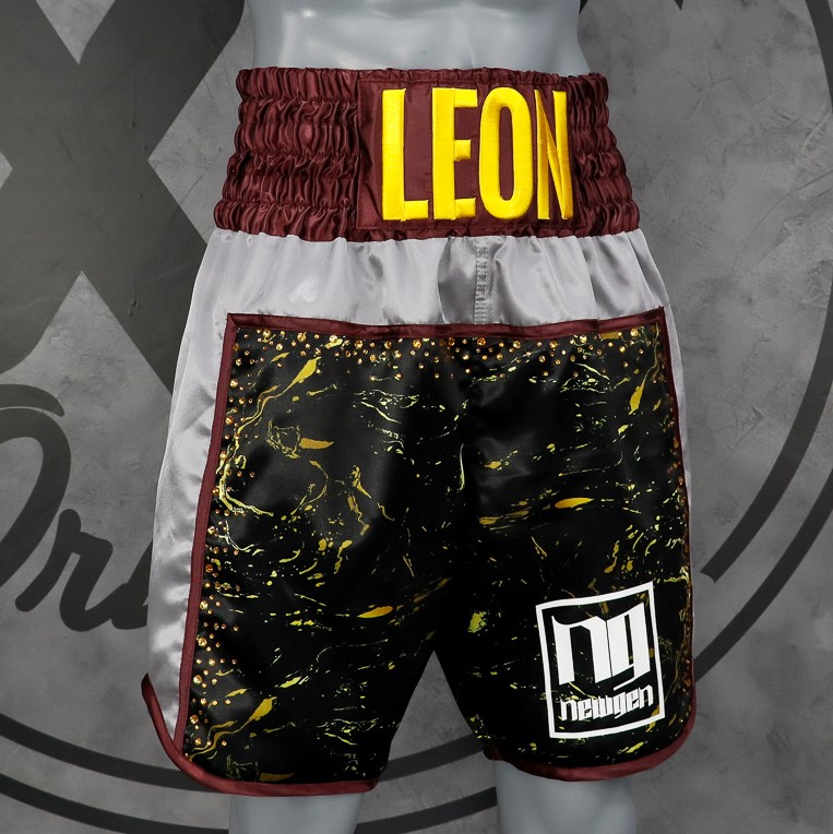 JOSHUA BX Old Leon Custom Boxing Shorts & Trunks