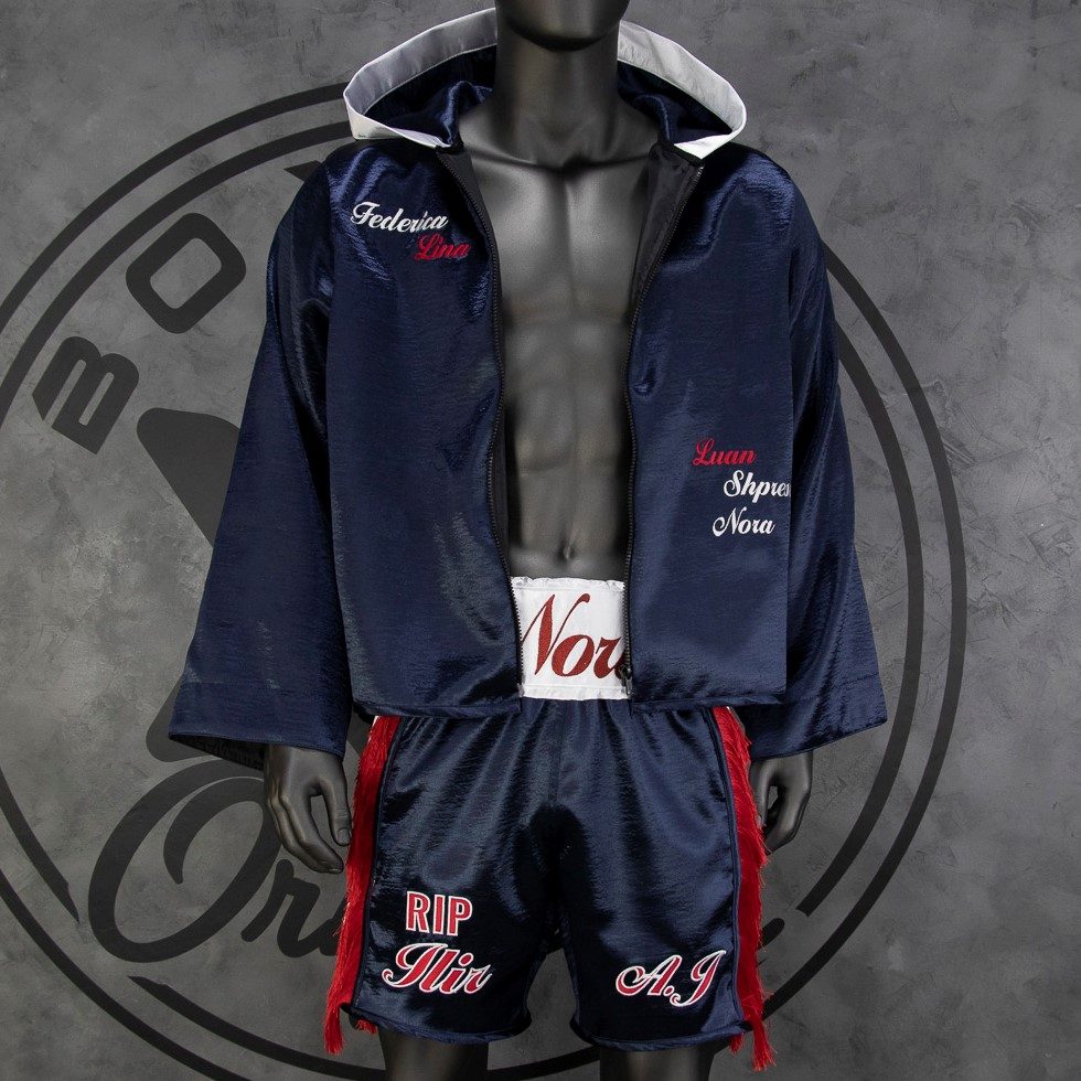 Side Stripe BX  Federica Custom Boxing Shorts & Trunks