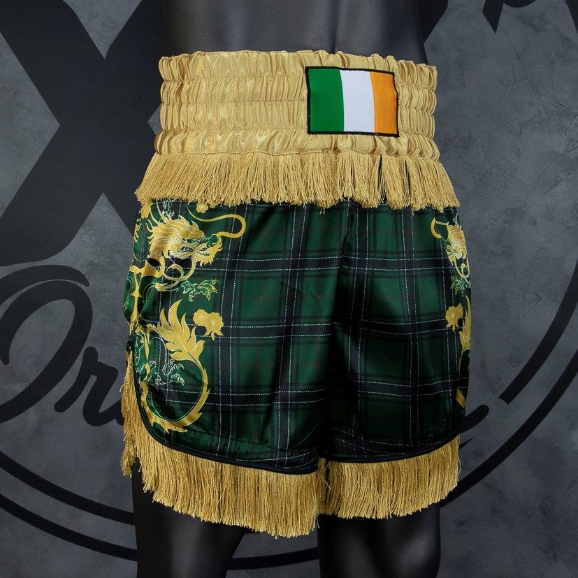 Witch Cauldron Halloween Print Pattern Muay Thai Boxing Shorts main image 1
