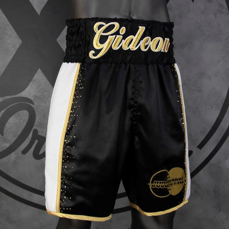 Side Stripe BX Old Tyrone Custom Boxing Shorts & Trunks
