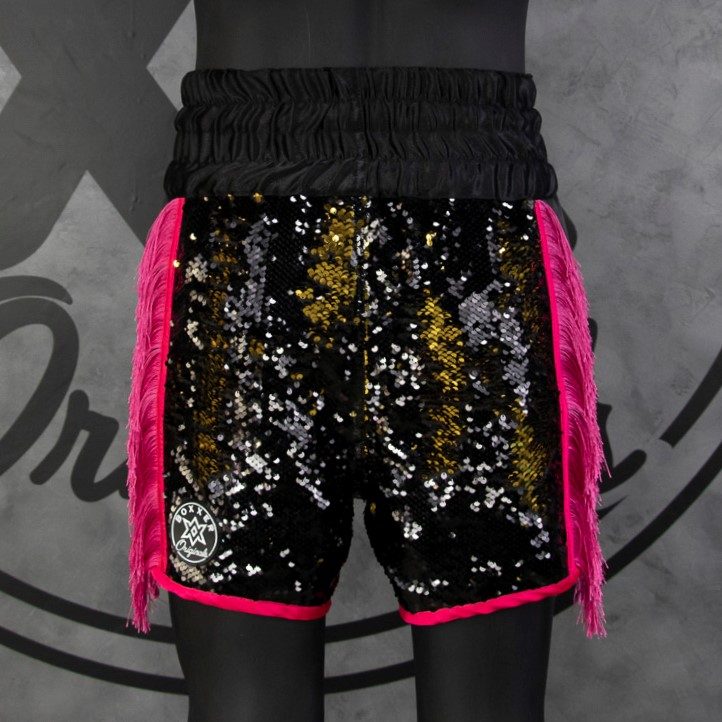 Side Stripe BX  Adelle Custom Boxing Shorts & Trunks
