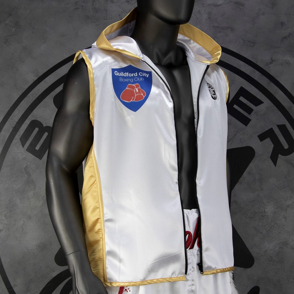 Personalised Boxing Vests, Jackets and Singlet’s Custom Fightwear Boxxerworld
