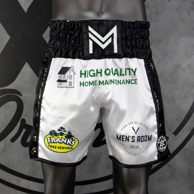Side Stripe BX  Mitchell Custom Boxing Shorts & Trunks
