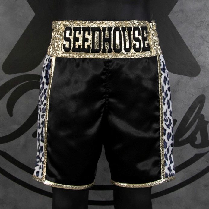 Side Stripe BX  Lewis Custom Boxing Shorts & Trunks