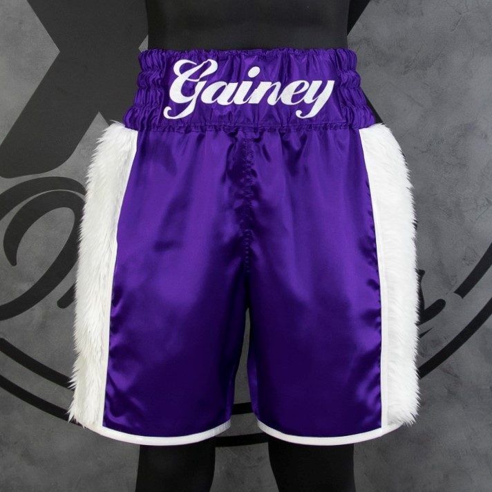 Side Stripe BX  Robert Custom Boxing Shorts & Trunks