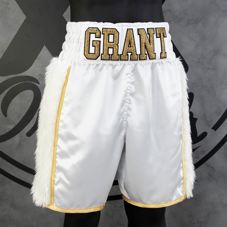 Side Stripe BX Old Rebecca Custom Boxing Shorts & Trunks