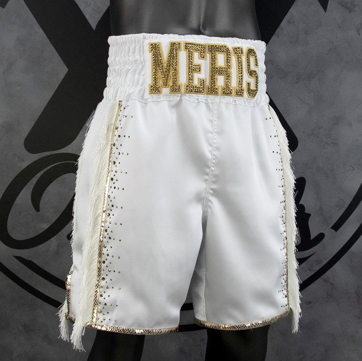 Side Stripe BX Old Maurice Custom Boxing Shorts & Trunks