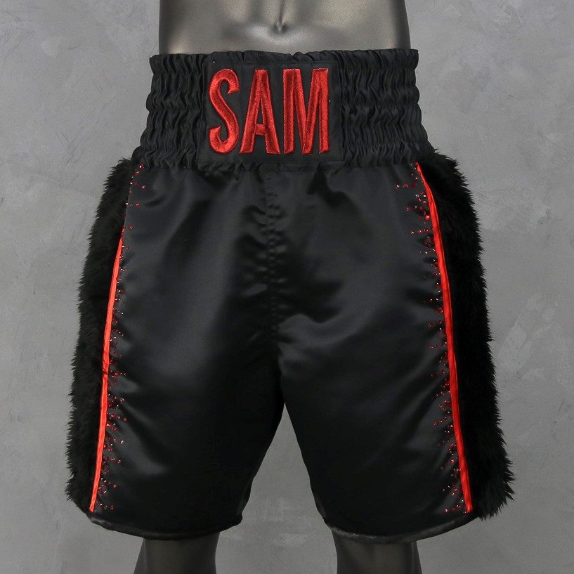Side Stripe BX  Luis  Custom Boxing Shorts & Trunks