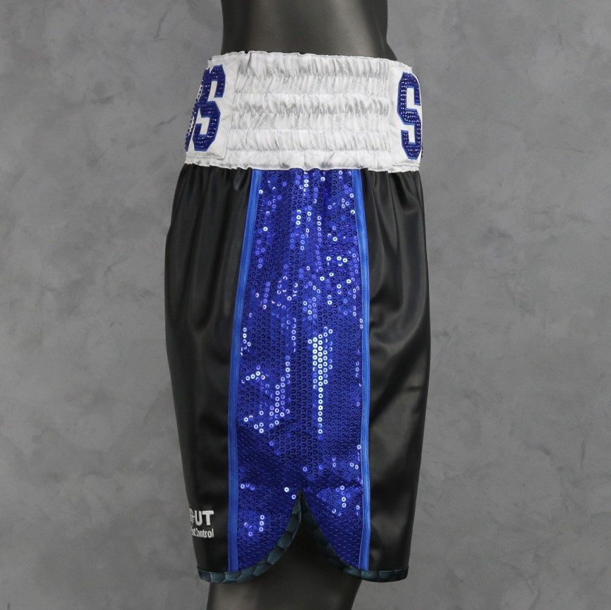 Side Stripe BX  Hugh Custom Boxing Shorts & Trunks