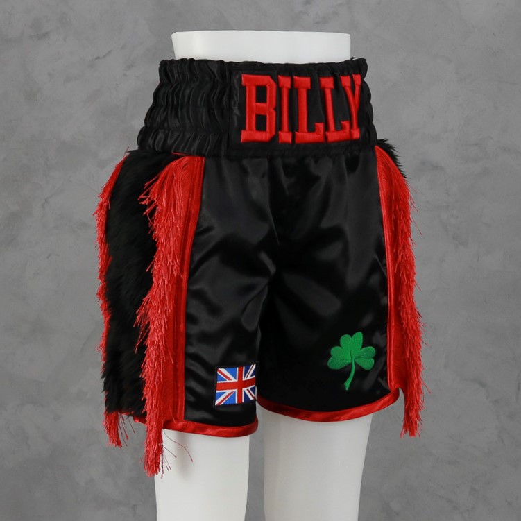 Side Stripe BX Old Mile Custom Boxing Shorts & Trunks
