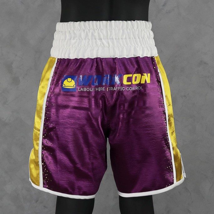 Side Stripe BX  Miles Custom Boxing Shorts & Trunks