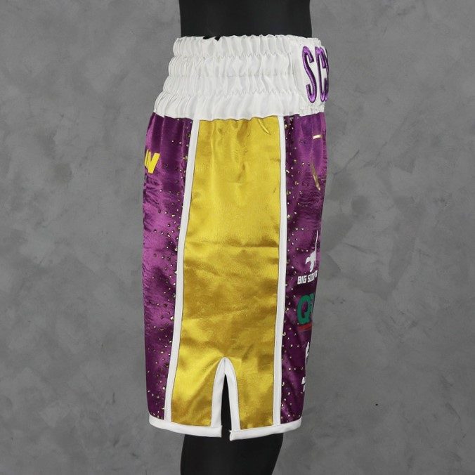 Side Stripe BX  Miles Custom Boxing Shorts & Trunks