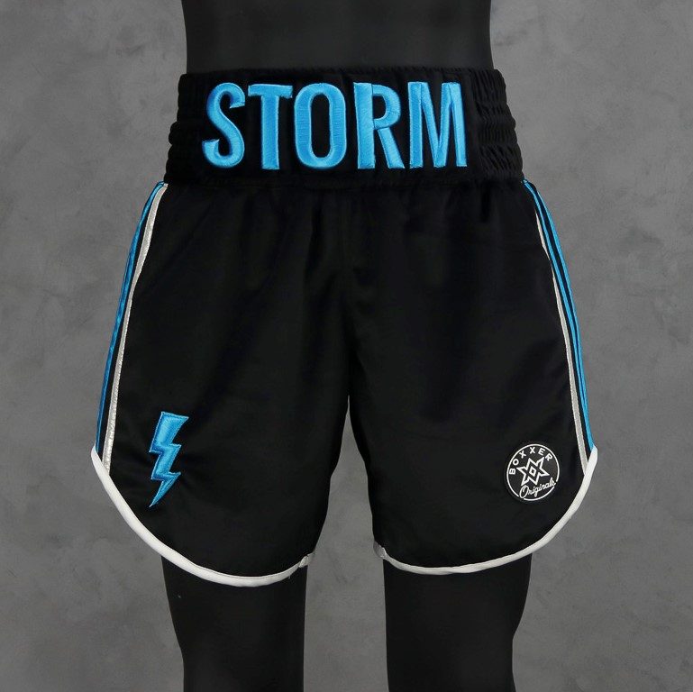 PIN STRIPE BX Mark Custom Boxing Shorts & Trunks