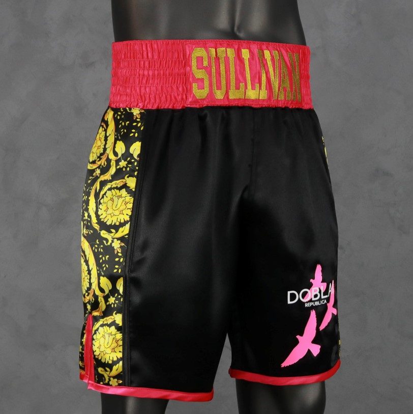 Side Stripe BX Old Shauna Custom Boxing Shorts & Trunks