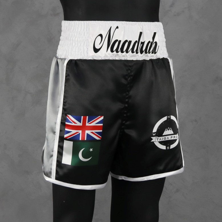 Side Stripe BX Old Naadrah Custom Boxing Shorts & Trunks