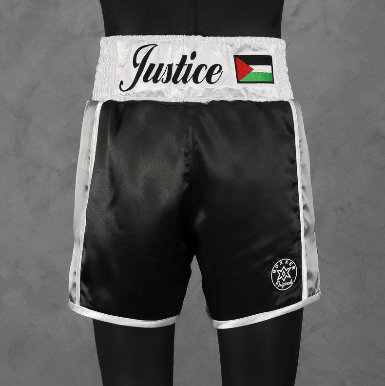 Side Stripe BX  Naadrah Custom Boxing Shorts & Trunks