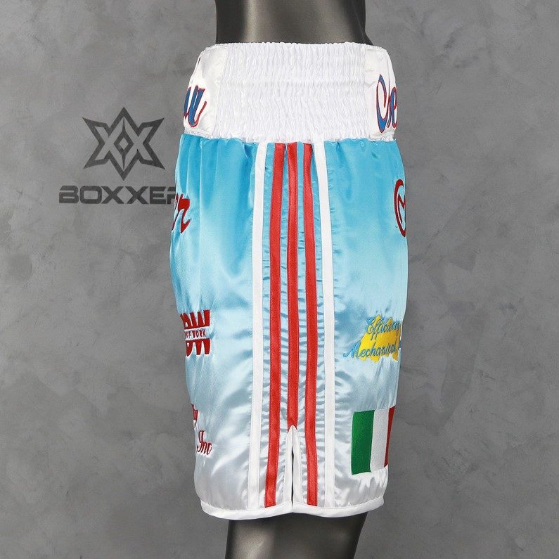 PIN STRIPE BX Micky Custom Boxing Shorts & Trunks