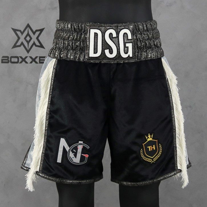 Side Stripe BX  Nick Custom Boxing Shorts & Trunks