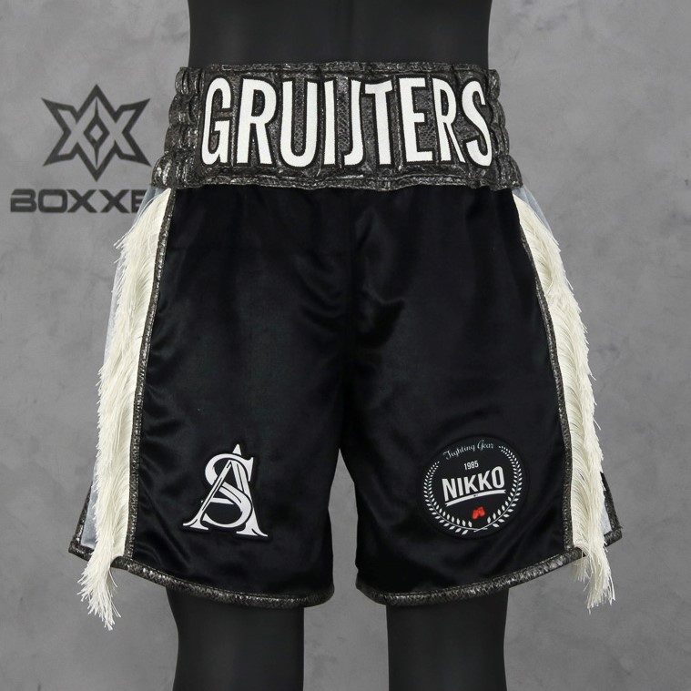 Side Stripe BX  Nick Custom Boxing Shorts & Trunks