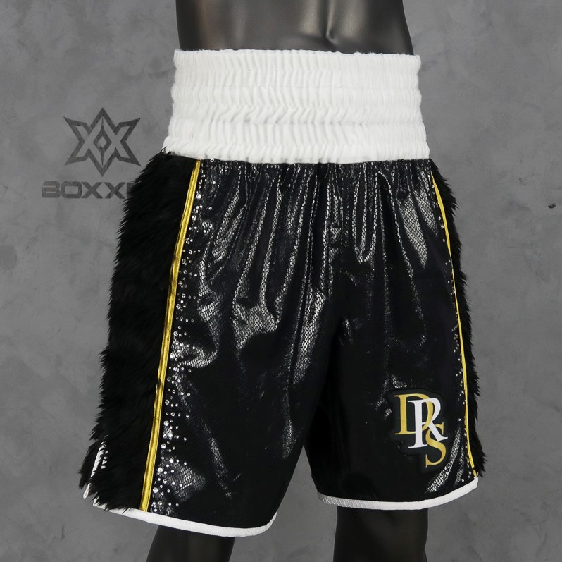 Side Stripe BX Old Pierre Custom Boxing Shorts & Trunks